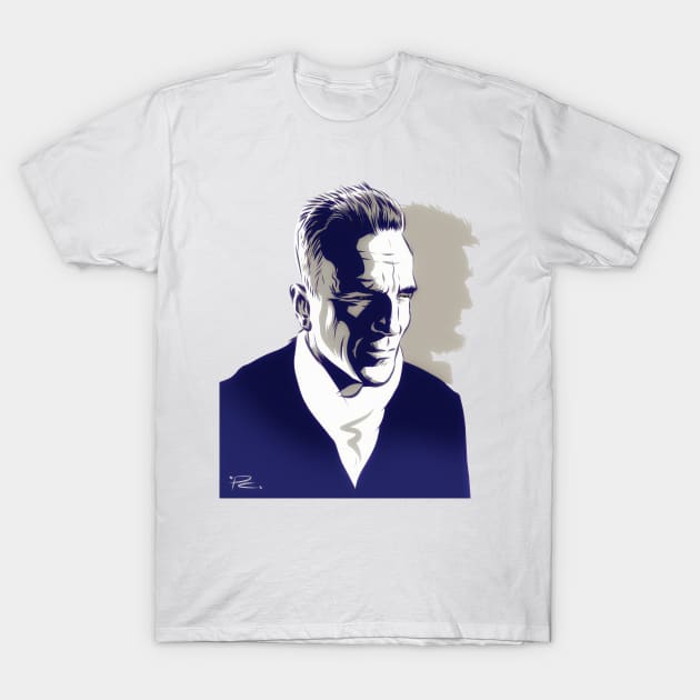 Daniel Day Lewis - An illustration by Paul Cemmick T-Shirt by PLAYDIGITAL2020